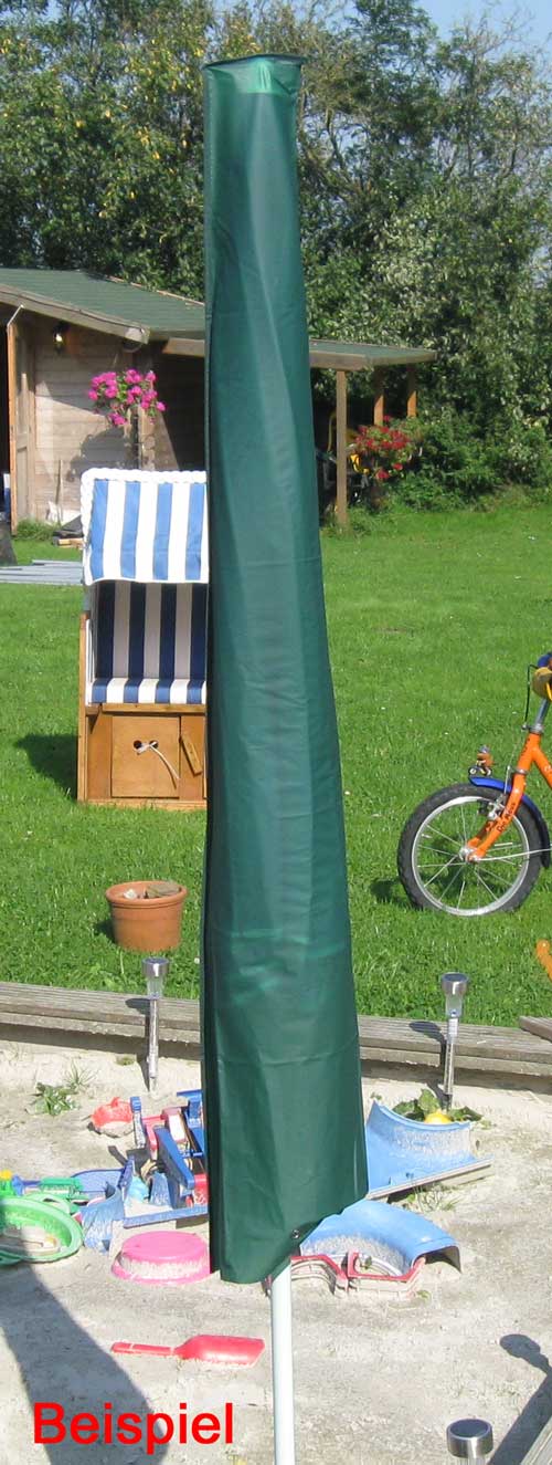 Sonnenschirmhülle Polyester bis 2,20 m Schirme Sonnen Schirm Schutz